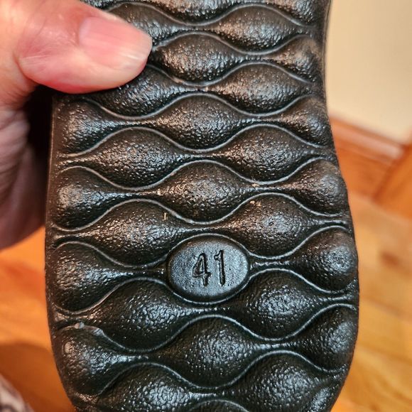 BJ Womens Slip On Zipper Quilted Boots US Size 41 Black - Picture 6 of 12